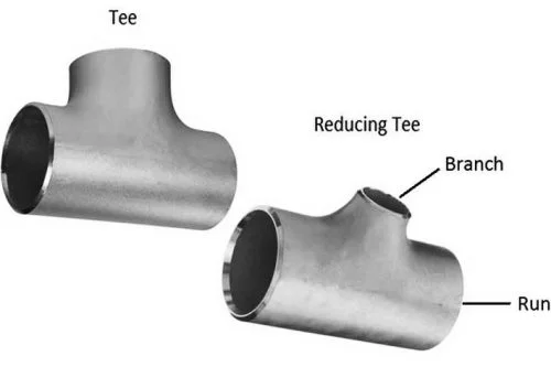 SS Tee Manufacturers, Suppliers - Equal Tee, Reducing tee, Un Equal Tee