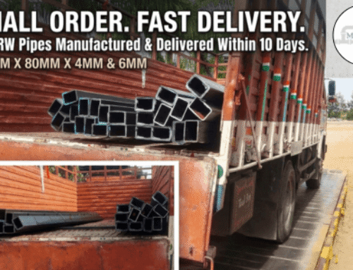 Completed MS ERW YST 310 Pipe Supply in Chhattisgarh | 120×80×4MM & 6MM Rectangular Hollow Sections