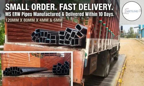MS ERW Rectangular Pipes Manufacturer And Supplier